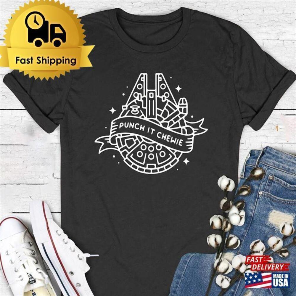 Disney Star Wars Chewbacca Retro Movie Unisex Classic T-Shirt
